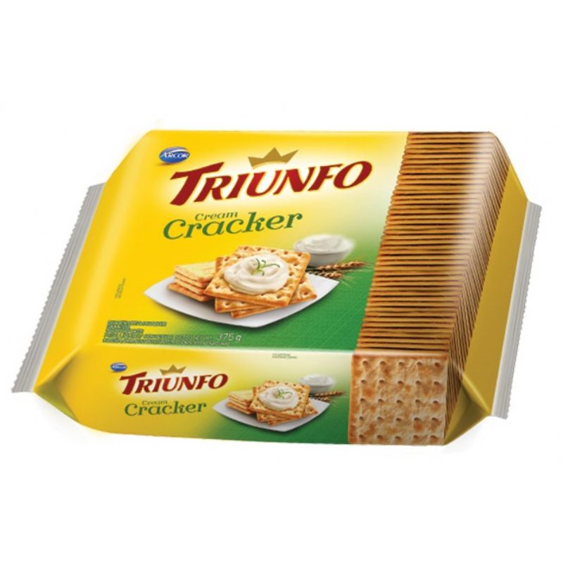 B2B Arguto BISCOITO TRIUNFO MULTIPACK CREAM CRACKER 375G